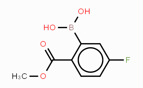 CAS No. 850568-05-7, 5-Fluoro-2-methoxycarboxyphenylboronic acid