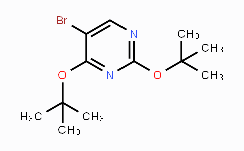CAS No. 19752-61-5, 5-Bromo-2,4-di(tert-butoxy)pyrimidine