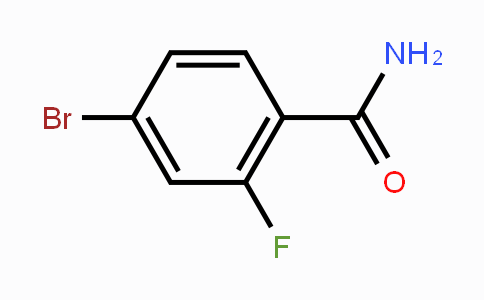 CAS No. 292621-45-5, 4-Bromo-2-fluorobenzamide