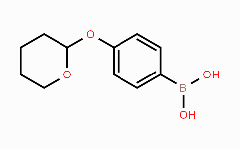 CAS No. 182281-01-2, 4-(2-Tetrahydropyranyloxy)phenylboronic acid
