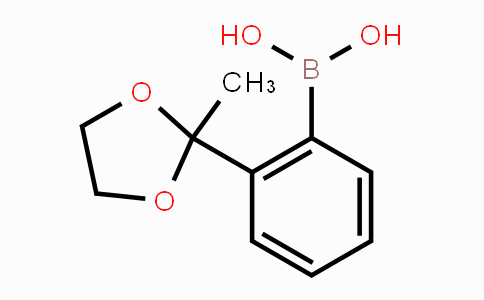 CAS No. 243140-14-9, 2-(2-Methyl-1,3-dioxolan-2-yl)phenylboronic acid