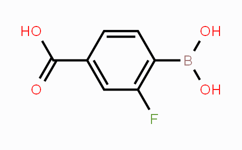 CAS No. 851335-07-4, 4-Carboxy-2-fluorophenylboronic acid