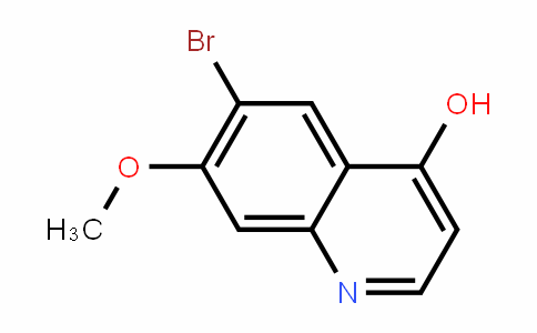 CAS No. 1361235-54-2, 6-Bromo-7-methoxyquinolin-4-ol