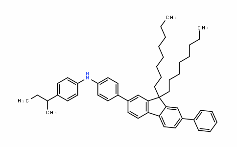 N-(4-Butan-2-ylphenyl)-4-(9,9-dioctyl-7-phenylfluoren-2-yl)aniline