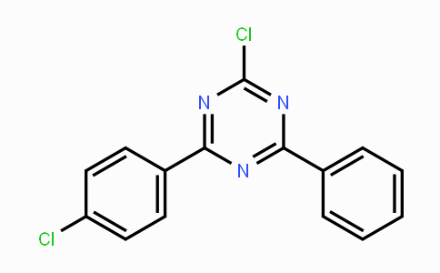 CAS No. 30894-93-0, 2-chloro-4-(4-chlorophenyl)-6-phenyl-1,3,5-triazine