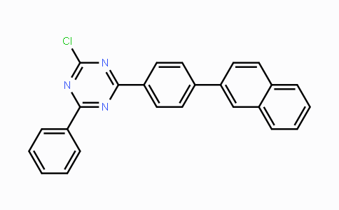 2-chloro-4-(4-(naphthalen-2-yl)phenyl)-6-phenyl-1,3,5-triazine