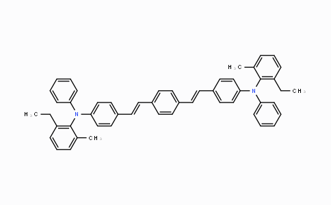 DY454497 | 954497-18-8 | N,N'-(((1E,1'E)-1,4-phenylenebis(ethene-2,1-diyl))bis(4,1-phenylene))bis(2-ethyl-6-methyl-N-phenylaniline)