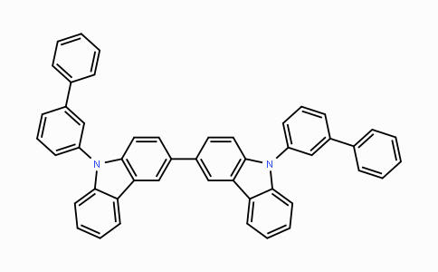 CAS No. 1352040-89-1, 9,9'-Bis([1,1'-biphenyl]-3-yl)-3,3'-bi-9H-carbazole