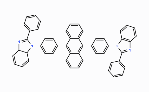 1256723-60-0 | 2-phenyl-1-(4-(10-(4-(2-phenyl-3a,7a-dihydro-1H-benzo[d]imidazol-1-yl)phenyl)anthracen-9-yl)phenyl)-1H-benzo[d]imidazole
