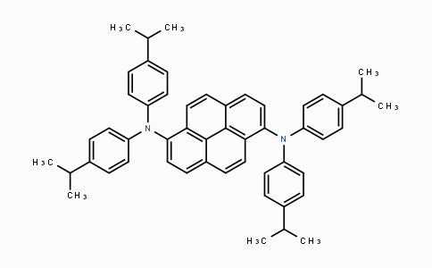 CAS No. 764657-25-2, N1,N1,N6,N6-tetrakis(4-isopropylphenyl)pyrene-1,6-diamine