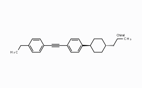 CAS No. 107949-21-3, Benzene, 1-[2-(4-ethylphenyl)ethynyl]-4-(trans-4-propylcyclohexyl)-