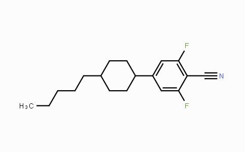CAS No. 88308-37-6, 2,6-Difluoro-4-(4-pentylcyclohexyl)benzonitrile