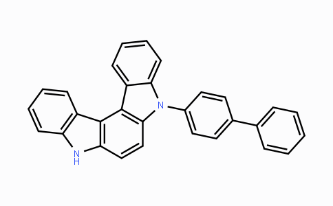 CAS No. 2071630-78-7, 5-([1,1'-biphenyl]-4-yl)-5,8-dihydroindolo[2,3-c]carbazole