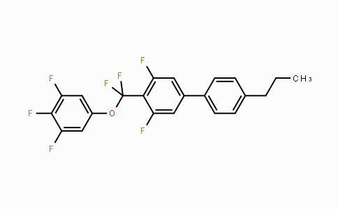 CAS No. 337456-92-5, 对丙基-2,6-二氟联苯基-二氟甲氧基-3,4,5-三氟苯