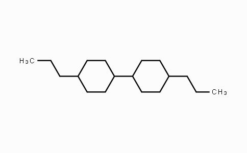 CAS No. 86503-59-5, 1,1'-Bicyclohexyl, 4,4'-dipropyl-