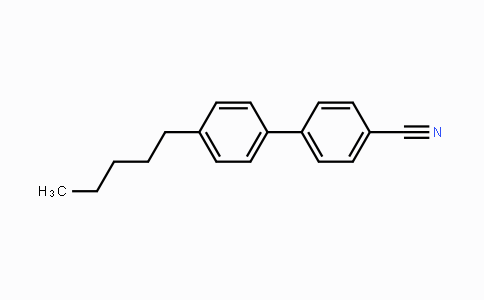 CAS No. 40817-08-1, 4-Pentyl-4'-cyanobiphenyl