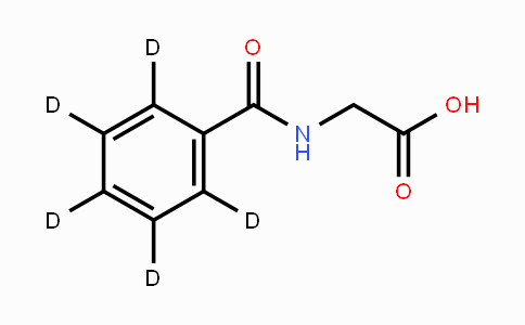 CAS No. 53518-98-2, N-Benzoyl-d5-glycine