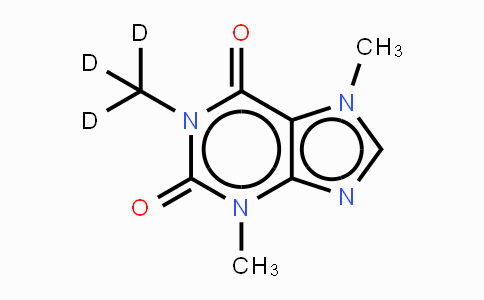 CAS No. 26351-03-1, Caffeine-d3 (1-methyl-d3)