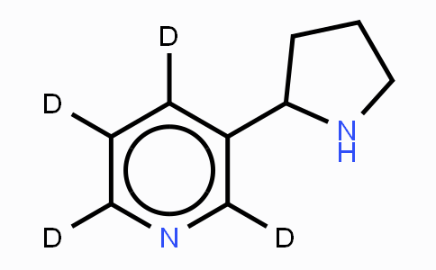 CAS No. 66148-18-3, (±)-Nornicotine-2,4,5,6-d4 (pyridine-d4)