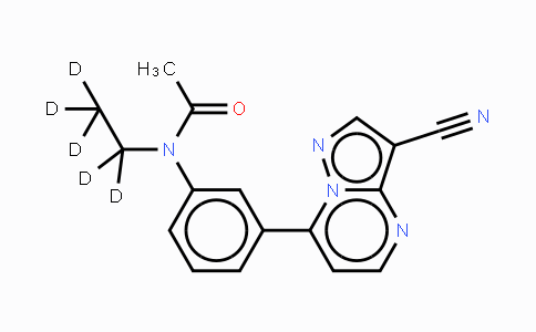 1001083-56-2 | Zaleplon-d5 (N-ethyl-d5)