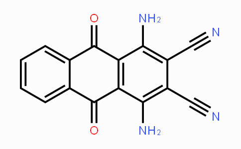 CAS No. 81-41-4, 1,4-DIAMINO-2,3-DICYANO-9,10-ANTHRAQUINONE