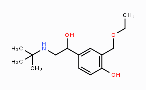 MC455426 | 754926-25-5 | alpha-(((1,1-Dimethylethyl)amino)methyl)-3-(ethoxymethyl)-4-hydroxy-benzenemethanol