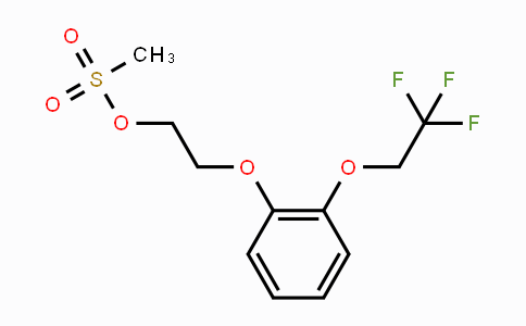 CAS No. 160969-03-9, 2-[2-(2,2,2-Trifluoroethoxy)phenoxy]ethyl methanesulfonate