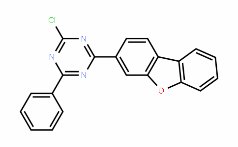 2142681-84-1 | 2-​Chloro-​4-​(dibenzo[b,​d]​furan-​3-​yl)​-​6-​phenyl-​1,​3,​5-​triazine