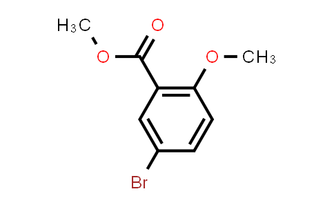 CAS No. 7120-41-4, 5-Bromo-2-methoxy-benzoic acid methyl ester