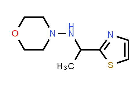 CAS No. 920463-04-3, Morpholine-4-yl-(1-thiazol-2-yl-ethyl) amine