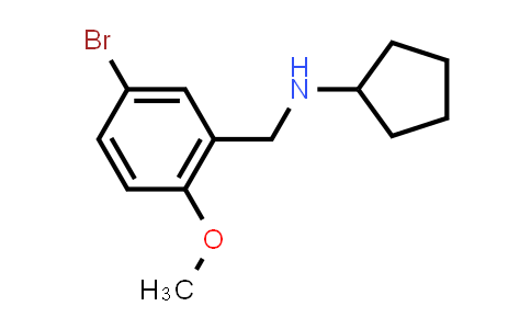 CAS No. 418779-19-8, (5-Bromo-2-methoxybenzyl)cyclopentylamine