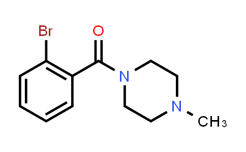 CAS No. 331845-66-0, (2-Bromophenyl)(4-methylpiperazin-1-yl)methanone