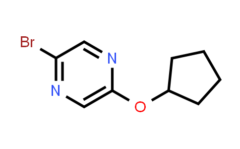 959238-32-5 | 2-Bromo-5-cyclopentyloxypyrazine