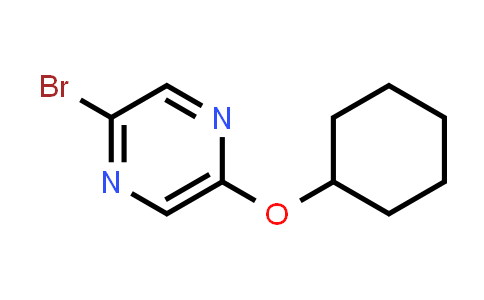 CAS No. 1086382-88-8, 2-Bromo-5-cyclohexyloxypyrazine