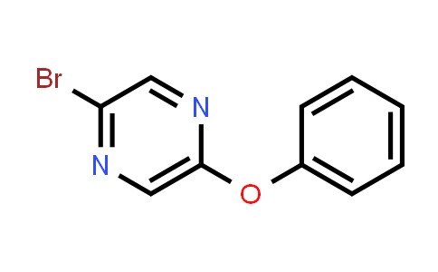 CAS No. 1189704-56-0, 2-Bromo-5-phenoxypyrazine