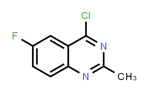 CAS No. 1044768-44-6, 4-Chloro-6-fluoro-2-methylquinazoline