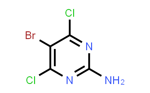 CAS No. 7781-26-2, 5-Bromo-4,6-dichloro-pyrimidin-2-ylamine