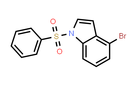 CAS No. 412048-77-2, 1-Benzenesulfonyl-4-bromo-1H-indole