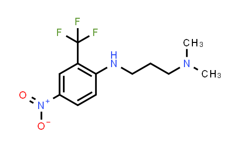 CAS No. 1001806-94-5, N,N-Dimethyl-N'-(4-nitro-2-trifluoromethyl-phenyl)-propane-1,3-diamine