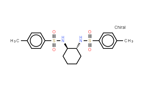 CAS No. 143585-47-1, (1R,2R)-1,2-N,N'-Bis[(4-toluenesulfonyl)amino]cyclohexane