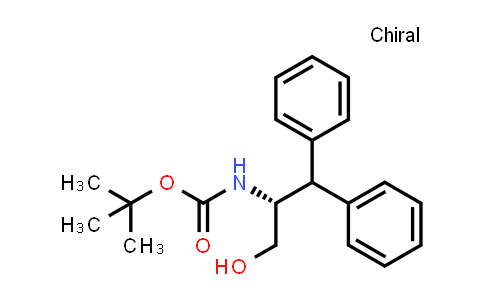 CAS No. 155836-48-9, (R)-N-(tert-butoxycarbonyl)-beta-phenyl-phenylalaninol