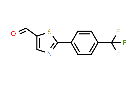 CAS No. 447406-52-2, 2-(4-Trifluoromethylphenyl)thiazole-5-carbaldehyde