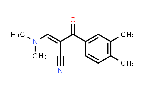 CAS No. 138716-55-9, 2-[(Dimethylamino)methylene]-3-(3,4-dimethylphenyl)-3-oxo-propanenitrile