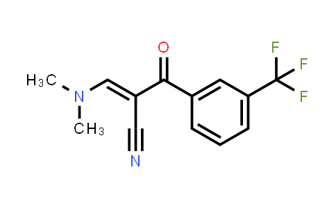 CAS No. 96232-39-2, 2-[(Dimethylamino)methylene]-3-oxo-3-(3-trifluoromethylphenyl)propanenitrile