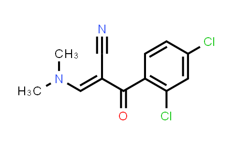 CAS No. 138716-56-0, 2-[(Dimethylamino)methylene]-3-oxo-3-(2,4-dichlorophenyl)propanenitrile