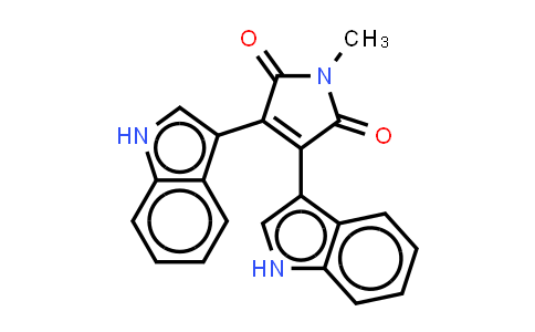 113963-68-1 | 1-Methyl-3,4-bis(3-indolyl)maleimide