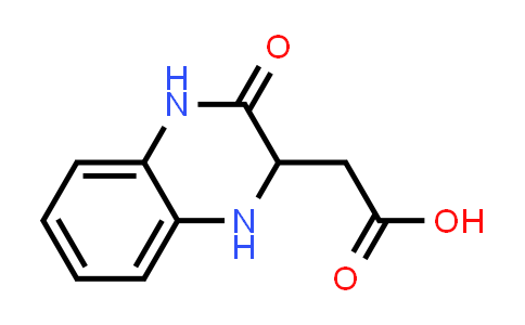 CAS No. 136584-14-0, 1,2,3,4-Tetrahydro-3-oxo-2-quinoxalineacetic acid