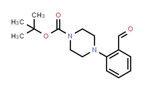 CAS No. 174855-57-3, 4-(2-Formylphenyl)piperazine-1-carboxylic acid tert-butyl ester