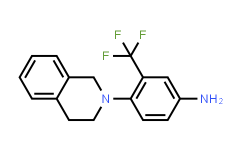 914348-87-1 | 4-(3,4-Dihydro-1H-isoquinolin-2-yl)-3-trifluoromethylphenylamine