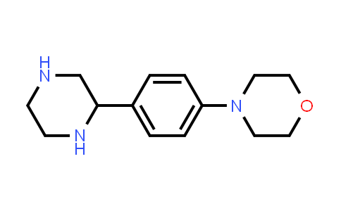 CAS No. 864685-27-8, 4-(4-Piperazin-2-yl-phenyl)morpholine